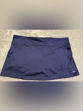 Women’s Dark Navy DUC Athletic Mini Skort with Subtle Logo